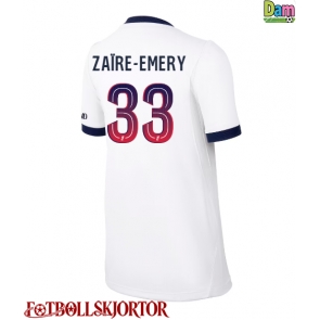 Paris Saint-Germain Warren Zaire-Emery #33 Bortatröja Dam 2026-27 Kortärmad